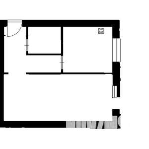 1-к квартира, на длительный срок, 39м2, 2/4 этаж