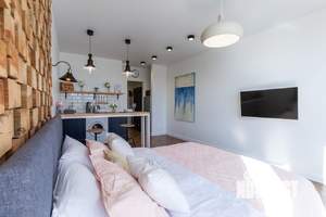 1-к квартира, посуточно, 27м2, 1/1 этаж