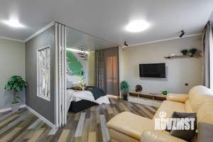 1-к квартира, посуточно, 40м2, 1/1 этаж