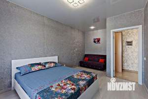 1-к квартира, посуточно, 42м2, 12/16 этаж