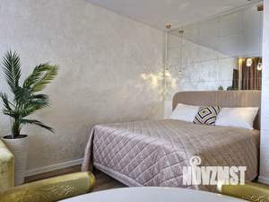 Студия квартира, посуточно, 35м2, 21/25 этаж