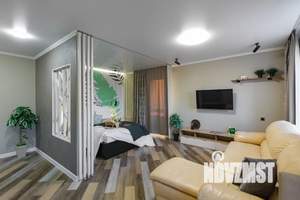 1-к квартира, посуточно, 40м2, 7/16 этаж