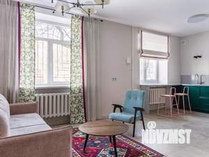 1-к квартира, посуточно, 43м2, 1/1 этаж