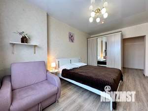 1-к квартира, посуточно, 40м2, 17/19 этаж