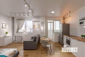 1-к квартира, посуточно, 41м2, 1/1 этаж