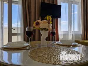 Студия квартира, посуточно, 35м2, 21/25 этаж