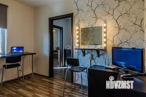 1-к квартира, посуточно, 43м2, 1/1 этаж