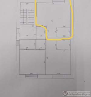 Студия квартира, на длительный срок, 23м2, 2/3 этаж