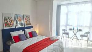 Студия квартира, посуточно, 35м2, 11/13 этаж