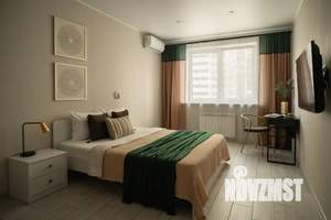 1-к квартира, посуточно, 45м2, 5/24 этаж
