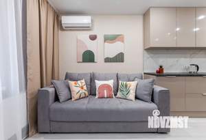 1-к квартира, посуточно, 45м2, 1/1 этаж