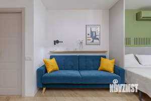 1-к квартира, посуточно, 24м2, 1/1 этаж