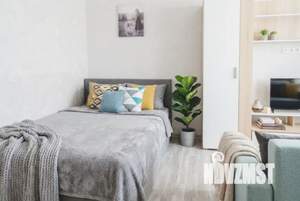 Студия квартира, посуточно, 34м2, 3/25 этаж