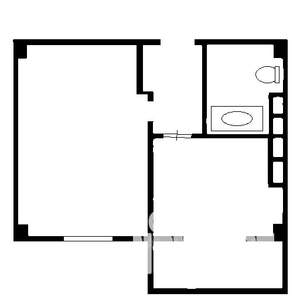 1-к квартира, на длительный срок, 36м2, 13/22 этаж