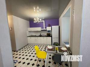 1-к квартира, посуточно, 42м2, 6/16 этаж