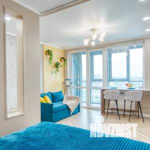 Студия квартира, посуточно, 33м2, 22/25 этаж