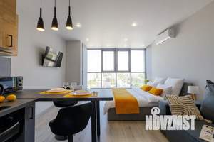 Студия квартира, посуточно, 34м2, 21/24 этаж