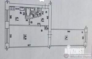 2-к квартира, на длительный срок, 45м2, 1/5 этаж