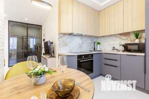 1-к квартира, посуточно, 43м2, 24/25 этаж