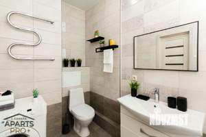 Студия квартира, на длительный срок, 37м2, 22/25 этаж