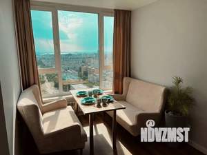 1-к квартира, посуточно, 46м2, 22/26 этаж