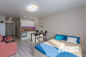 Студия квартира, посуточно, 36м2, 24/25 этаж