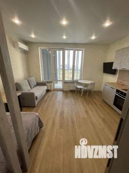 Студия квартира, на длительный срок, 34м2, 13/25 этаж