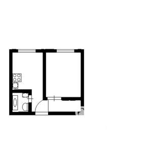 1-к квартира, на длительный срок, 40м2, 3/17 этаж