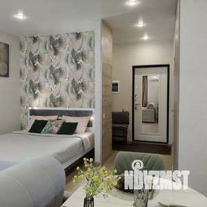 Студия квартира, посуточно, 45м2, 19/25 этаж