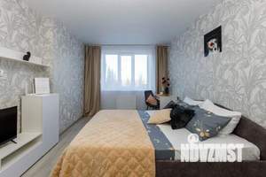 1-к квартира, посуточно, 42м2, 1/1 этаж