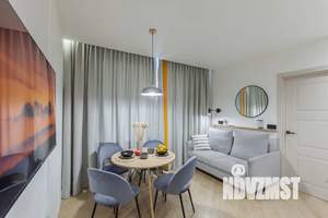 1-к квартира, посуточно, 42м2, 1/18 этаж