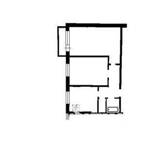 2-к квартира, на длительный срок, 52м2, 1/9 этаж