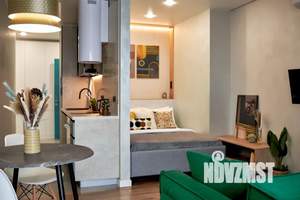 Студия квартира, посуточно, 36м2, 20/25 этаж