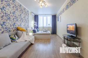 1-к квартира, посуточно, 42м2, 16/25 этаж