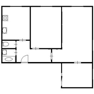3-к квартира, на длительный срок, 65м2, 5/9 этаж