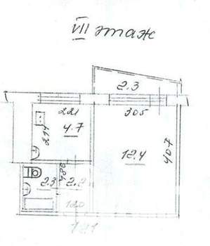 1-к квартира, на длительный срок, 22м2, 7/9 этаж
