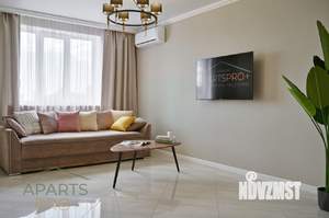 1-к квартира, посуточно, 60м2, 13/17 этаж