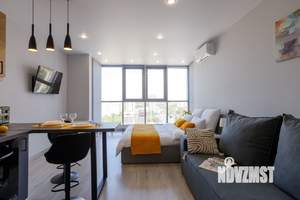 Студия квартира, посуточно, 38м2, 21/24 этаж