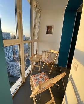 1-к квартира, на длительный срок, 40м2, 23/25 этаж