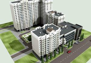 1-к квартира, на длительный срок, 46м2, 3/10 этаж