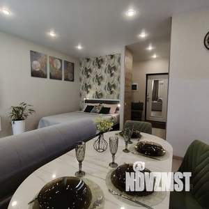 Студия квартира, посуточно, 45м2, 19/25 этаж