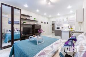 Студия квартира, посуточно, 38м2, 4/24 этаж