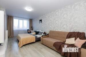 1-к квартира, посуточно, 42м2, 7/27 этаж