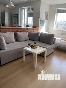 Студия квартира, посуточно, 45м2, 22/24 этаж