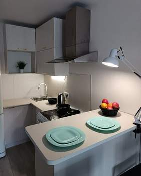 Студия квартира, на длительный срок, 25м2, 3/17 этаж