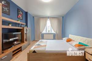 1-к квартира, посуточно, 41м2, 18/25 этаж