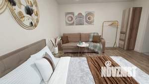 1-к квартира, посуточно, 35м2, 8/14 этаж