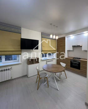 Студия квартира, на длительный срок, 40м2, 1/4 этаж