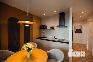 1-к квартира, посуточно, 45м2, 1/1 этаж