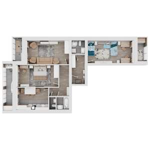 3-к квартира, вторичка, 105м2, 2/8 этаж